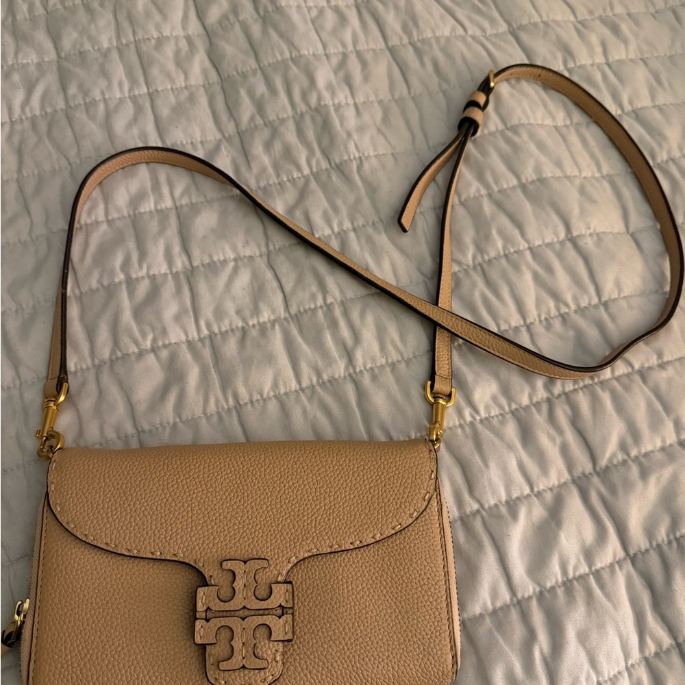Tory Burch Beige Crossbody Bag